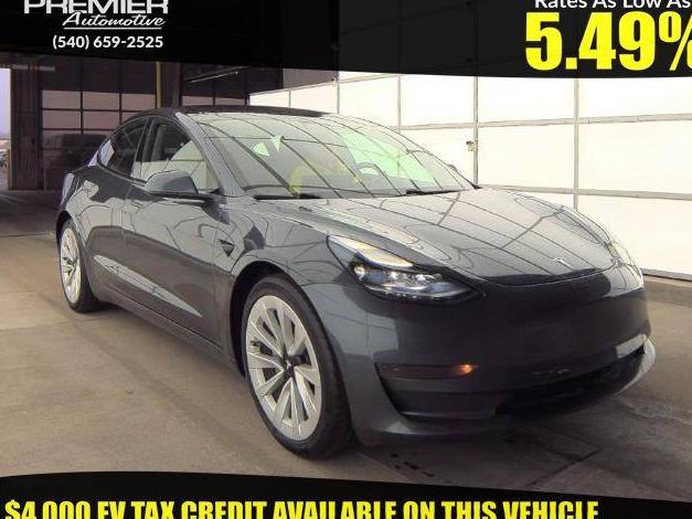 TESLA MODEL 3 2021 5YJ3E1EA3MF961673 image